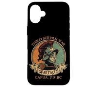 Guerrero Gladiadores Antigua Roma Espartaco Luchador Pro Carcasa para iPhone 16 Plus