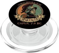 Guerrero Gladiadores Antigua Roma Espartaco Luchador Pro PopSockets PopGrip para MagSafe