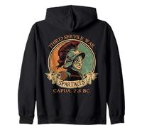 Guerrero Gladiadores Antigua Roma Espartaco Luchador Pro Sudadera con Capucha