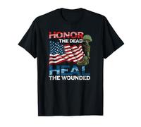 Guerrero honra a los Muertos Cura al Veterano herido de EE. UU Camiseta