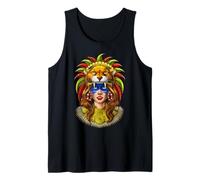 Guerrero Jaguar Azteca civilización Azteca Guerrero Maya Camiseta sin Mangas