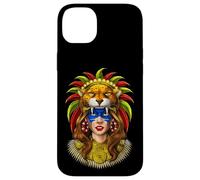 Guerrero Jaguar Azteca civilización Azteca Guerrero Maya Carcasa para iPhone 14 Plus