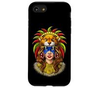 Guerrero Jaguar Azteca civilización Azteca Guerrero Maya Carcasa para iPhone SE (2020) / 7/8