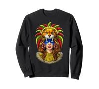 Guerrero Jaguar Azteca civilización Azteca Guerrero Maya Sudadera