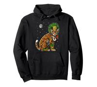 Guerrero Jaguar Azteca Dios Maya Mitología Antigua Mexicana Sudadera con Capucha