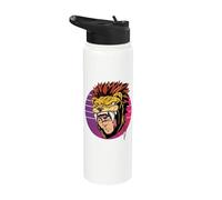 Guerrero Jaguar Azteca Nativo Mexicano Maya México Viaje Stainless Steel Insulated Water Bottle