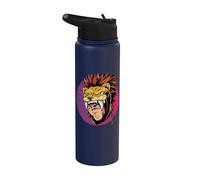 Guerrero Jaguar Azteca Nativo Mexicano Maya México Viaje Stainless Steel Insulated Water Bottle