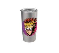 Guerrero Jaguar Azteca Nativo Mexicano Maya México Viaje Vaso térmico de acero inoxidable de doble pared