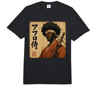 Guerrero Katana del Mes de la Historia Negra Samurai Africano Comfort Colors Adult Heavyweight T-Shirt