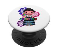 Guerrero Muñeca Lelé Maria Handmade Mexicans Artesanal PopSockets PopGrip Adhesivo