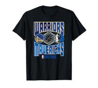 Guerrero Oficial de la NBA Rivals Week Warriors contra Mavericks Fog of War Camiseta