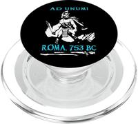 Guerrero romano con armadura y casco Centurión SPQR PopSockets PopGrip para MagSafe