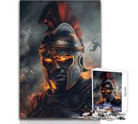 Guerrero Romano en Llamas - Rompecabezas de 1000 Piezas para Adultos, Regalo Educativo, Juego de Habilidad Mental, selección de Regalos memorables y considerados, tamaño 38x52cm