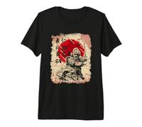 Guerrero Samurai Japonés | Código Bushido, Vintage Swordsman Camiseta Premium