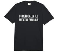 Guerrero Spoonie Crónicamente Enfermo Pero Todavía Fabuloso Comfort Colors Adult Heavyweight T-Shirt