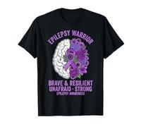 Guerrero Valiente y Resistente de la Epilepsia Camiseta