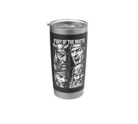 Guerrero Vikingo Furia De Los Guerreros Del Norte Valhalla Vaso térmico de acero inoxidable de doble pared