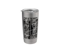 Guerrero Vikingo Furia De Los Guerreros Del Norte Valhalla Vaso térmico de acero inoxidable de doble pared