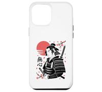 Guerrero Zen Mushin con Katana Cherry Blossom Sun Carcasa para iPhone 12 Pro MAX