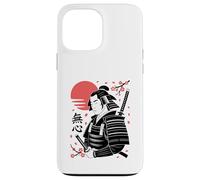 Guerrero Zen Mushin con Katana Cherry Blossom Sun Carcasa para iPhone 13 Pro MAX