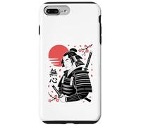 Guerrero Zen Mushin con Katana Cherry Blossom Sun Carcasa para iPhone 7 Plus/8 Plus