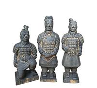 Guerreros de Terracota, Duplicado China Antigua Terracota Guerreros Escultura Pantalla de exhibición en el hogar Exhibición