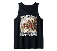 Guerreros Esparta T Leonidas Soldados De La Falange Griega Camiseta sin Mangas