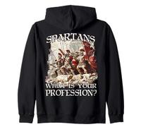 Guerreros Esparta T Leonidas Soldados De La Falange Griega Sudadera con Capucha