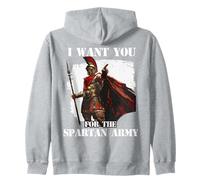 Guerreros legendarios de Esparta, el Rey Leónidas I de Sudadera con Capucha