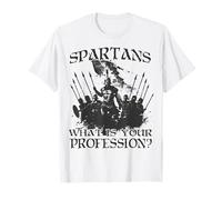 Guerreros legendarios del Rey Esparta Leonidas I Espartano Camiseta