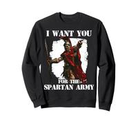 Guerreros legendarios del Rey Esparta Leonidas I Espartano Sudadera