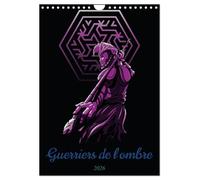 Guerriers de l'ombre (Calendrier mural 2026 DIN A4 horizontal), CALVENDO calendrier mensuel: 12 guerriers mystiques et sombres, des chevaliers et des ... toi qui décides de la guerre ou de la paix !