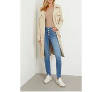 GUESS 1981 Exposed Button The Tulum Talla: W26L29 | Vaqueros Skinny Outlet | Mujer |