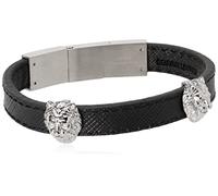 Guess 32021245 Men's Bracelet Stainless Steel, One Size, Stainless Steel