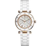 Guess 42004L1 - Reloj de Pulsera para Mujer, Color Blanco/Plata