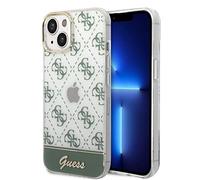 Guess 4G - Carcasa rígida para Apple iPhone 14 Plus, Color Caqui
