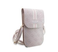 Guess 4G - Cartera con diseño de rayas, color rosa