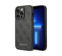 Guess GUHCP14XG4GFGR - Carcasa rígida para iPhone 14 Pro MAX 6,7", Color Gris y Gris