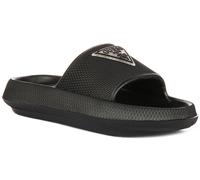 Guess 4G Playa Leche Zapatillas De Goma Sandalias Para Mujeres En Negro EU 36-42