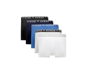 GUESS 5 Pack Boxer Trunk U4YG16K6YW1 Colore Multicolore F0CH (IT, Testo, S, Regular, Regular, Multicolore F0CH)