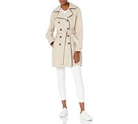 Guess - Abrigo de doble botonadura para mujer - Beige - Medium
