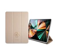 Guess Accesorios para Tablets-Fundas Marca Modelo GUIC11PUSASGO iPad 11 "2021 Book Cover Gold/Gold Saffiano Collection