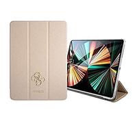 Guess Accesorios para Tablets-Fundas Marca Modelo GUIC12PUSASGO iPad 12.9 "2021 Book Cover Gold/Gold Saffiano Collection