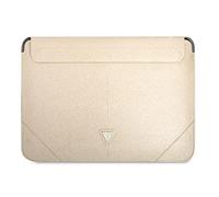 Guess Accesorios PC y Portátiles Marca Modelo Sleeve GUCS16PSATLE 16 "Beige/Beige Saffiano Triangle Logo