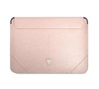 Guess Accesorios PC y Portátiles Marca Modelo Sleeve GUCS16PSATLP 16 "Pink/Pink Saffiano Triangle Logo