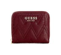 GUESS Adelard SLG - Bolso pequeño con Cremallera para Mujer, Color Burdeos