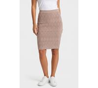GUESS Adele Logo Chenille Silk Taupe Multi Talla: S | Faldas Midi Outlet | Mujer | Negro