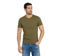 Guess Aidy CN SS Tee AIDY CN SS Tee Hombre (Paquete de 1), Verde, Small