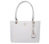 Guess Aldina G-Shine Bolsa shopping crema, imitación de cuero, mujer