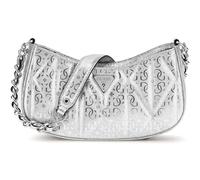 GUESS Aldina Top Zip Shoulder Bag Silver